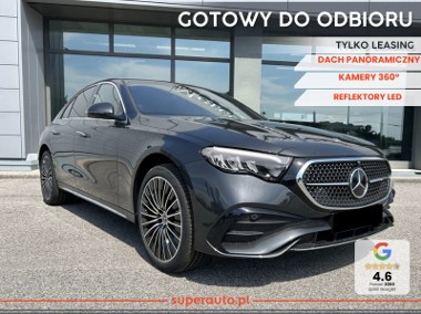 Mercedes-Benz Klasa E 220 d 4-Matic AMG 220 d 4-Matic Pakiet AMG Advanced + Dach Panoramiczny-1