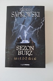 Książki – dwie z cyklu „Wiedźmin”, A. Sapkowski, do sprzedania-2