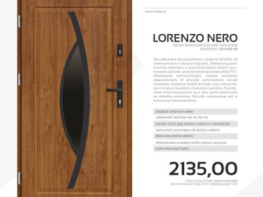 Drzwi stalowe SETTO model LORENZO 68-2
