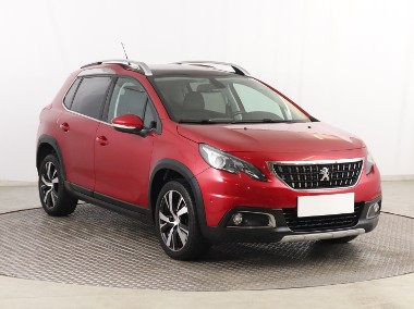 Peugeot 2008 , Salon Polska, Automat, Skóra, Navi, Klimatronic, Tempomat,-1