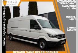 Volkswagen Crafter GWARANCJA, L4H3, klima, tempomat, czujniki