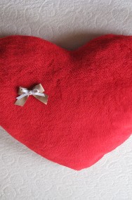 Poduszka – serce na Walentynki - pluszowa przytulanka 60 x 45 cm -2