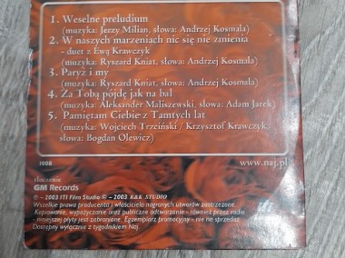 Płyta CD - Krzysztof Krawczyjk dla Ewy - Weselne preludium-2