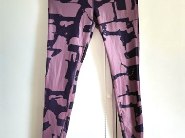 Legginsy damskie Nike Dri-FIT M 38 fiolet getry spodnie yoga fitness drifit -1