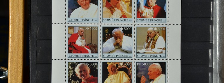 Papież Jan Paweł II Wyspy Św Tomasza i Książęca V Wg Ks Chr 368 ark 151-1