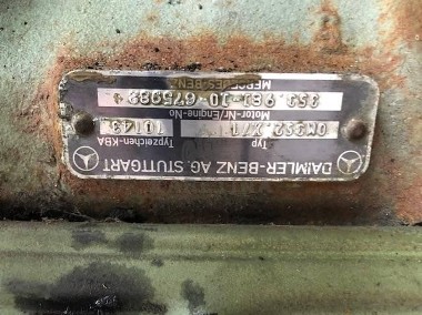 Mercedes Om 352 - Blok Cylindrów-1