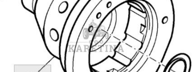 John Deere 6115R Lewa Obudowa Mechanizmu Różnicowego L152216 L210983-1