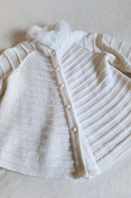 Biały sweter, krój pelerynki  122  Monika Lasota-2