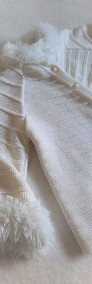 Biały sweter, krój pelerynki  122  Monika Lasota-3