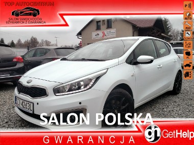Kia Cee'd II Polski Salon 1.4 CVVT 100 KM Klimatronic ledy Alu Kredyt-1