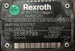 Rexroth A4VG180EP4D1/32R-NFD02F011DH-S (R902125767. 142625261) pompa do TEREX