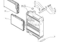 New Holland T6010 Skraplacz 84156148