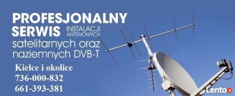 Serwis Antenowy Ustawienie anteny NC+ Canal+ Kielce najtaniej/okolice Kielc 