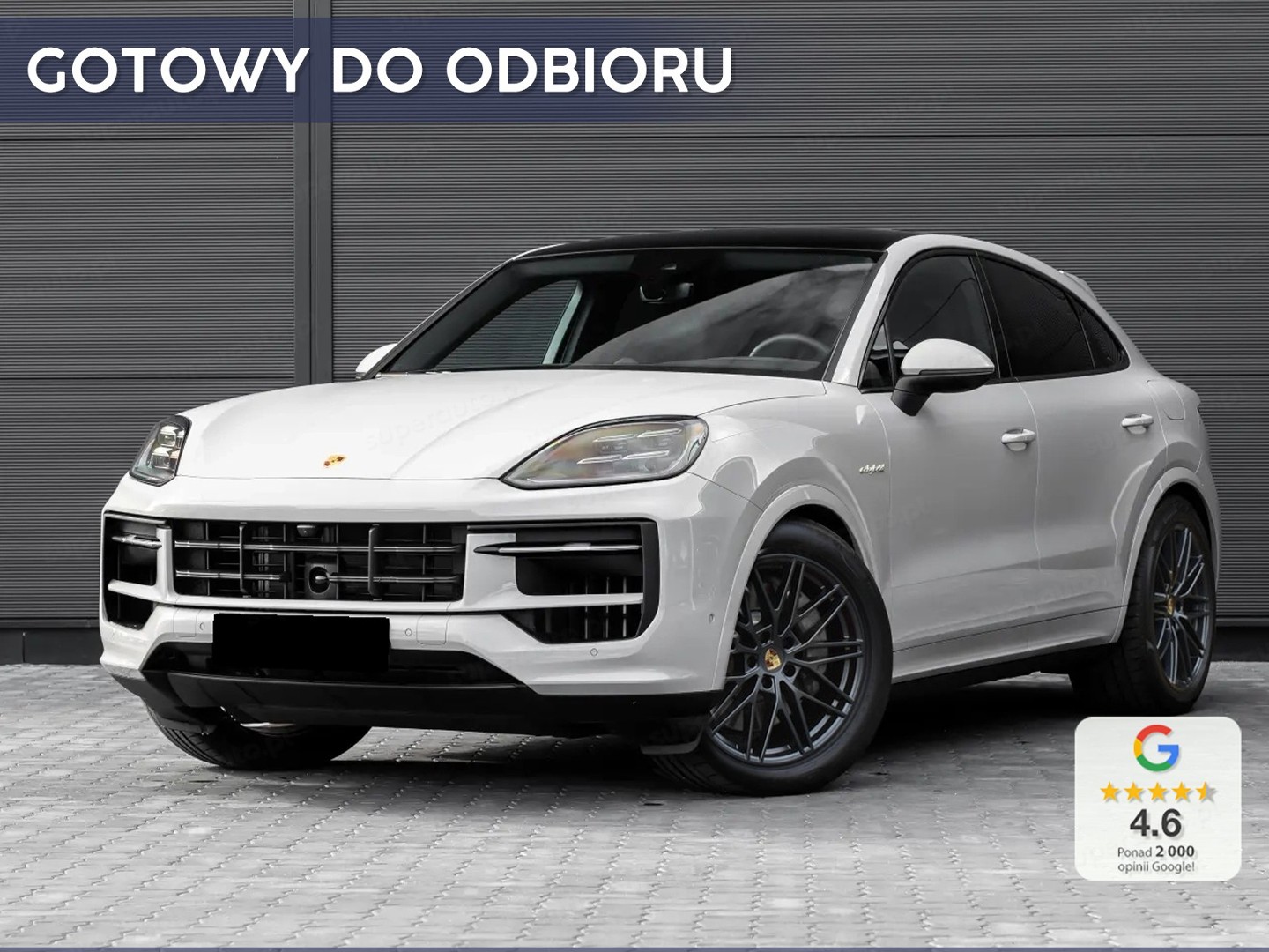 Porsche Cayenne II Coupe E-Hybrid Coupe E-Hybrid 3.0 (470KM)| Nagłośnienie BOSE Surround