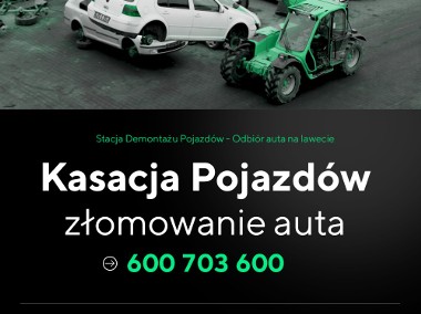 Kasacja Pojazdów - Auto złom Staszów - ZŁOM LESTA-1