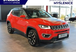 Jeep Compass II Limited 1.4Turbo 140KM M6 2017/2018 r., salon PL, HAK, 85tys.km prze