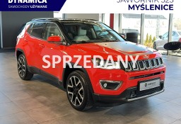 Jeep Compass II Limited 1.4Turbo 140KM M6 2017/18 r., salon PL, HAK, 85tys.km przeb.