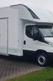 KONTENER NISKOPODŁOGOWY 4.43x2,23x2,42 SKLEP FOODTRUCK KAMPER KLIMA-2