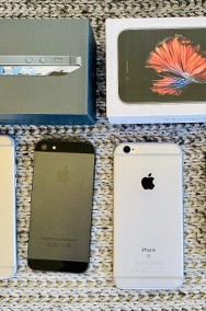 różne iPhone 4, 5, 6SE x 2,  bardzo dobry stan-2