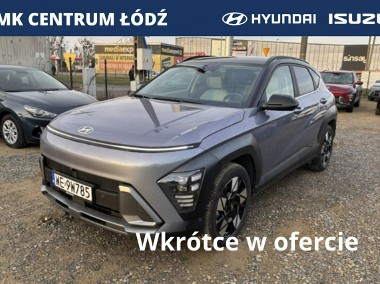 Hyundai Kona 1.6GDI 141KM Hybrid Platinum DCT Salon Polska 1wł. Gwarancja 2028 FV-1