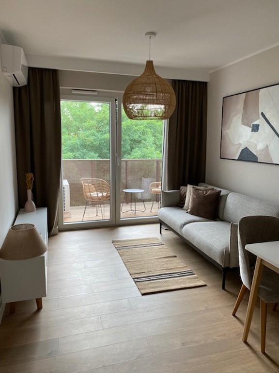 Nowoczesny Apartament z balkonem i klimatyzacją w nowym budynku, widok na Park - Widok 2