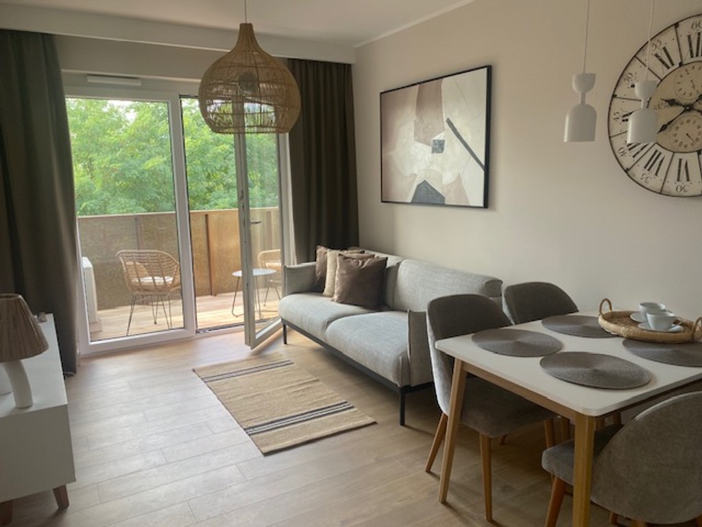 Nowoczesny Apartament z balkonem i klimatyzacją w nowym budynku, widok na Park - Widok 4