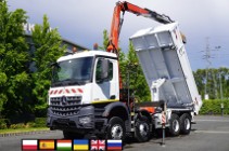 Mercedes-Benz Arocs 3236 8x4 / HDS Fassi F155A.0.22 / pilot / 2-stronna_253412