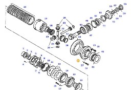 Fendt 927 930 933 936 - dyfer dyferencjał przekładnia róźnicowa