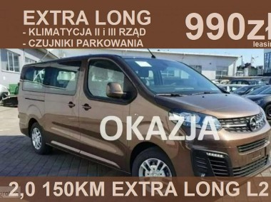 Opel Vivaro III KOMBI EXTRA LONG 2.0 150km L2 Klima II i III rz. Czujniki- rata 990-1