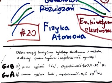 "Elektron na orbicie, Energia elektronu na orbicie" - Zestaw 4 rozwiązań. Studia-1