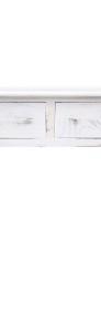 vidaXL Stolik kawowy, postarzany biały, 100 x 50 x 45 cm, drewniany284142-4