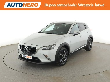 Mazda CX-3 2.0 Automat Sports-Line Nawigacja Tempomat Grzana Skóra HUD Kamera L-1