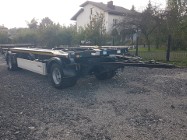 Wielton PS-2 PRZYCZEPA POD KONTENERY DO HAKOWCA 2-OSIE BLIŹNIAKI ZASŁAW MEILLER