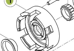 CLAAS RENAULT ATLES 936 RZ V5 Obudowa Mechanizmu Różnicowego 6005030345 60 0503 034 5