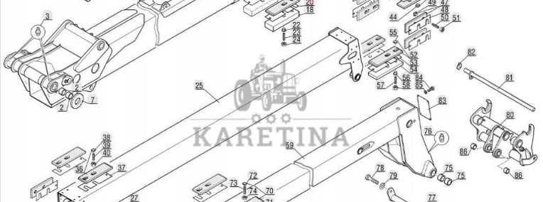 Ślizgi Ramienia Manitou - UŻYWANE DO KAŻDEGO MODELU-1