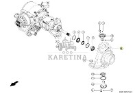 Claas Xerion 4000 - zwrotnica obudowa 0014996371