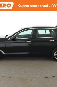 BMW SERIA 5 520d Automat Sport Line Navi Tempomat Grzana Skóra HUD Kamera PDC LE-2