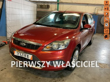 Ford Focus II Titanium, czujniki, nawigacja, mocna benzyna, hak, podg. szyba czoło-1