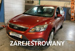 Ford Focus II Titanium, czujniki, nawigacja, mocna benzyna, hak, podg. szyba czoło