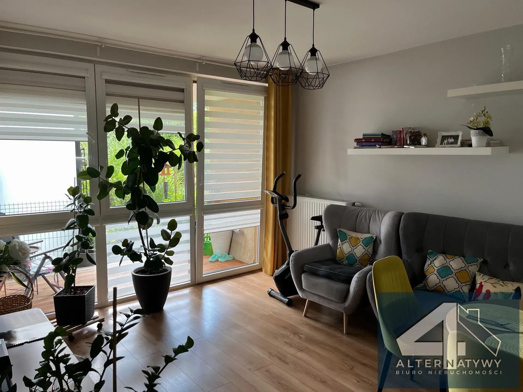 2 pokoje z aneksem+ogródek, Ruczaj, 41m - Widok 3