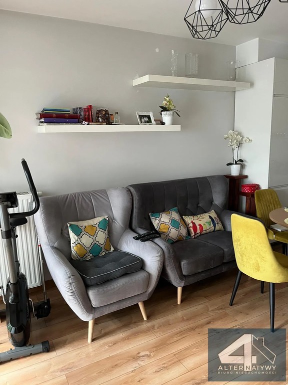 2 pokoje z aneksem+ogródek, Ruczaj, 41m - Widok 4