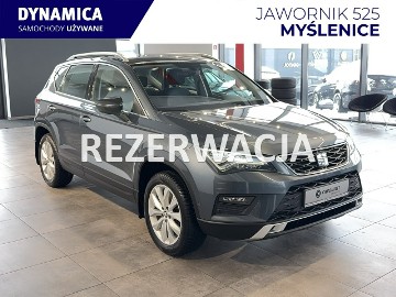 SEAT Ateca Style 1.4TSI 150KM M6 2018 r., salon PL, I właściciel, komplet opon