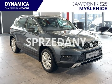 SEAT Ateca Style 1.4TSI 150KM M6 2018 r., salon PL, I właściciel, komplet opon