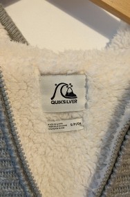 QUIKSILVER - Szary sweter "Sherpa" z kapturem  - Rozmiar S-2