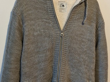 QUIKSILVER - Szary sweter "Sherpa" z kapturem  - Rozmiar S-1