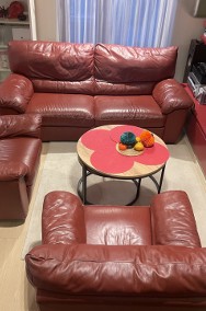 Italsofa zestaw wypoczynkowy skóra premium (sofa + 2 fotele)-2