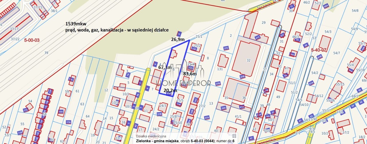 Działka na sprzedaż, 1534 m², Zielonka - Widok 5