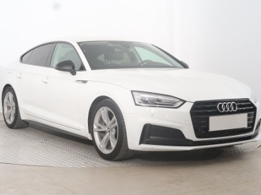 Audi A5 IV , Salon Polska, Automat, VAT 23%, Skóra, Navi, Klimatronic,-1