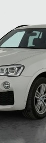 BMW X3 II (F25) , Salon Polska, Serwis ASO, 190 KM, Automat, Skóra, Navi,-3
