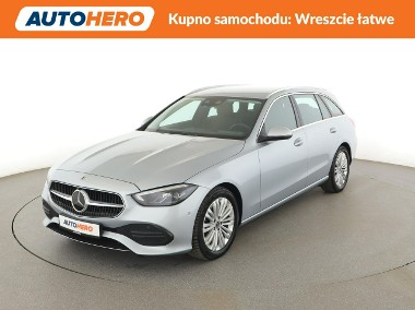 Mercedes-Benz Klasa C W205 mHEV 4x4 automat full LED navi grzane fotele kamey i czujniki parkow-1